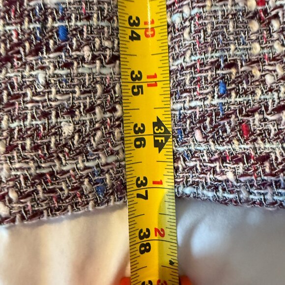 KARL LAGERFELD 8 Boucle Multi-Colored (Pink) short sleeve sheath dress - Picture 7 of 9